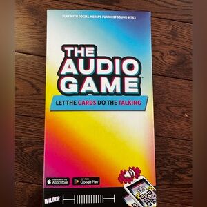 The audio game- Hilarious Sound Bites Card Game